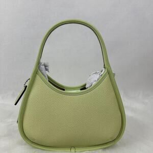 Coach Ergo Shoulder Bag In Coachtopia Leather In Pale Lime CK112 NWT